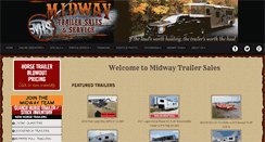 Desktop Screenshot of midwaytrailersales.com