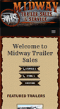 Mobile Screenshot of midwaytrailersales.com